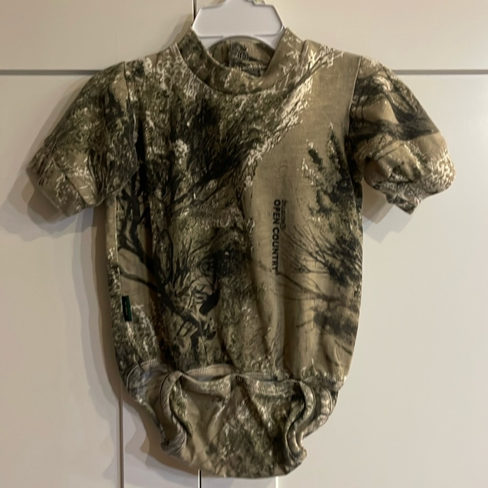 Seclusion 3D Camo onsie 6-12mo